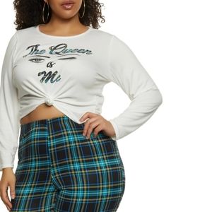 🥰NEW Green Plus Size Graphic T-shirt